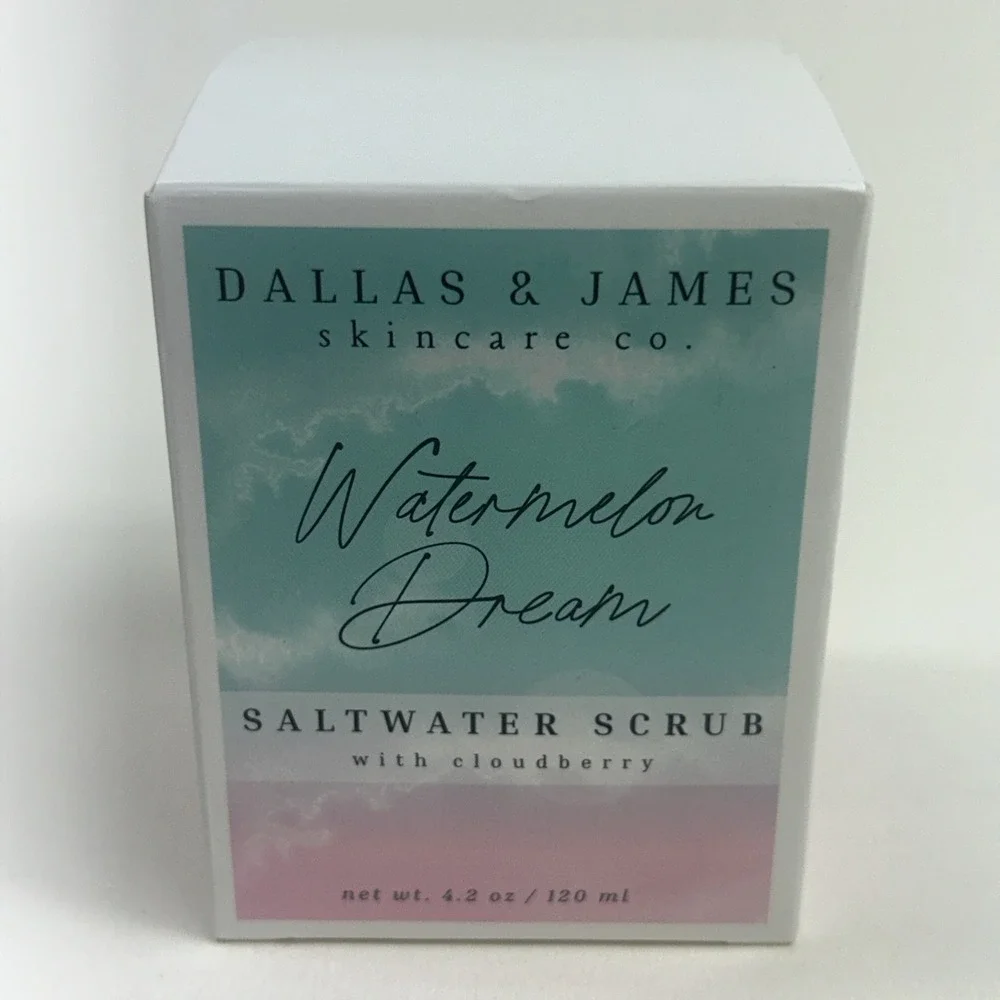 Dallas & James Full Size Sealed‎ Watermelon Dream Saltwater Scrub 4.2 Oz